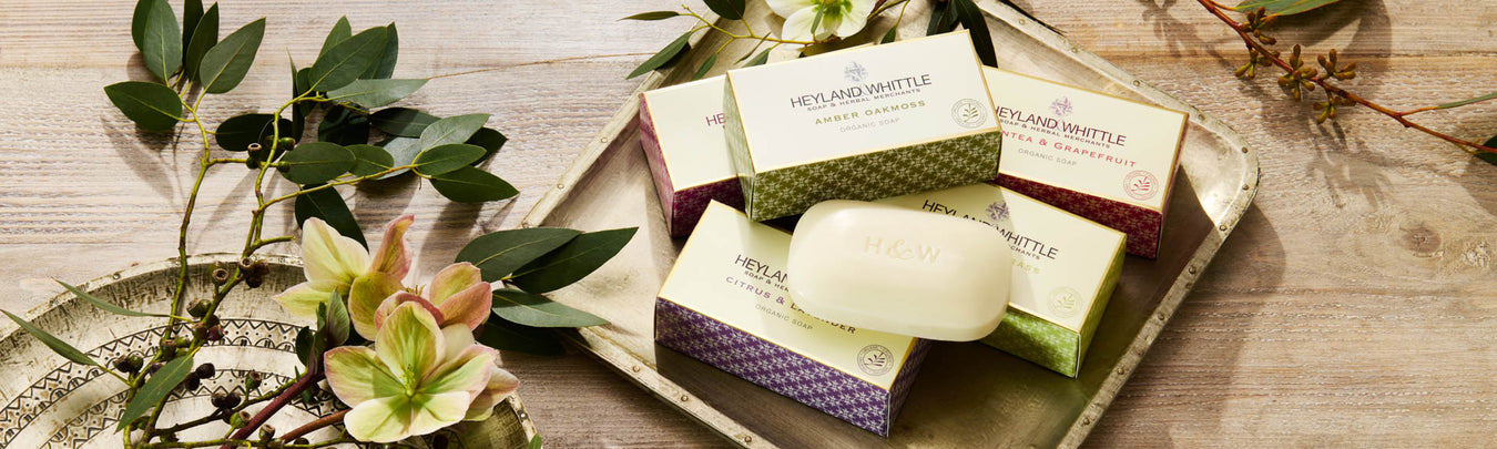 Organic Soaps 150g - Heyland & Whittle Ltd