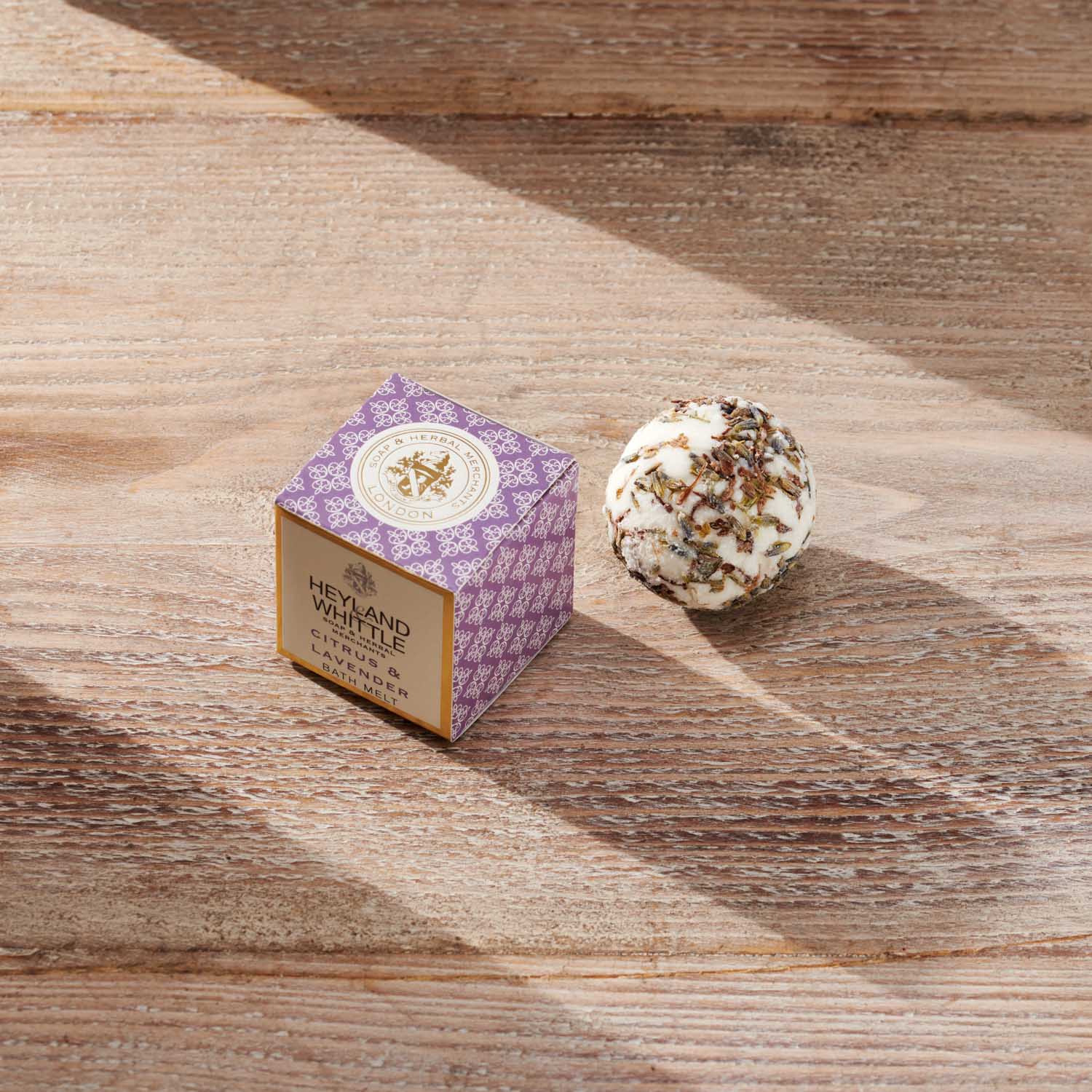 Citrus & Lavender Bath Melt Truffle — Heyland & Whittle