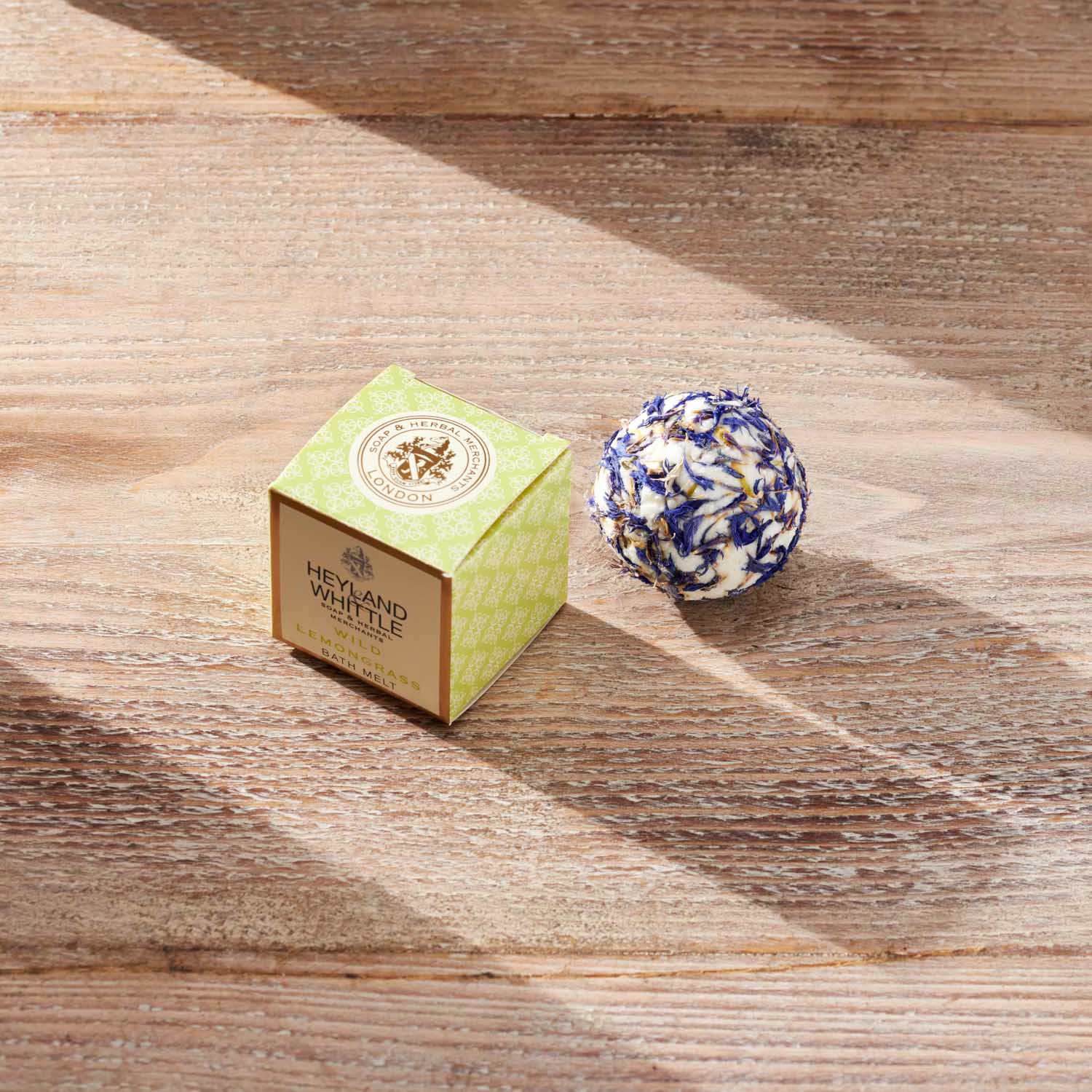 Wild Lemongrass Bath Melt Truffle — Heyland & Whittle
