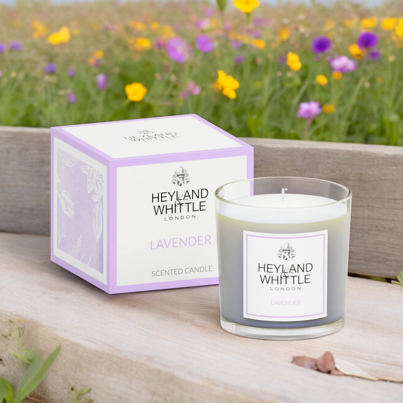 Lavender Candle in a Glass