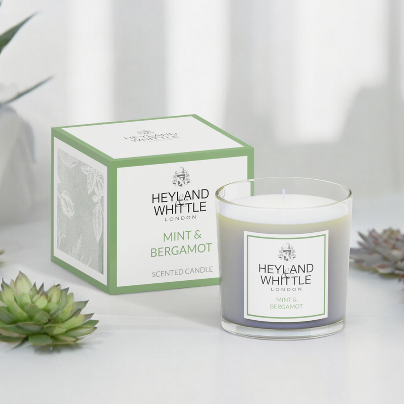 Mint & Bergamot Candle in a Glass