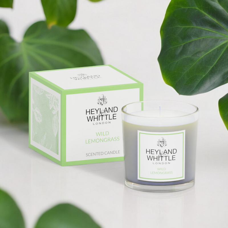 Wild Lemongrass Candle in a Glass