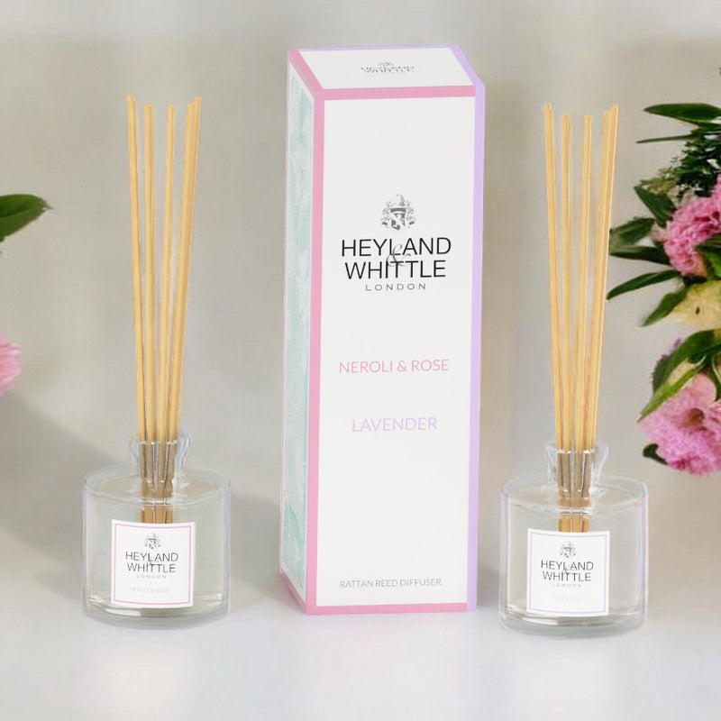 Floral Reed Diffuser Gift Set