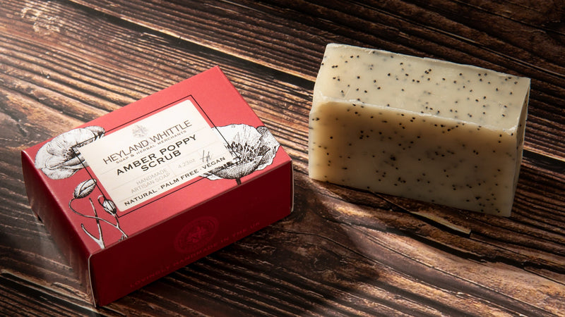 Amber Poppy Scrub Soap