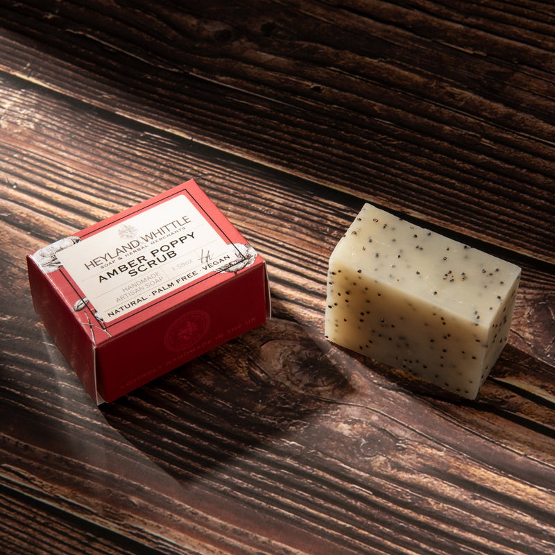 Amber Poppy Scrub Soap
