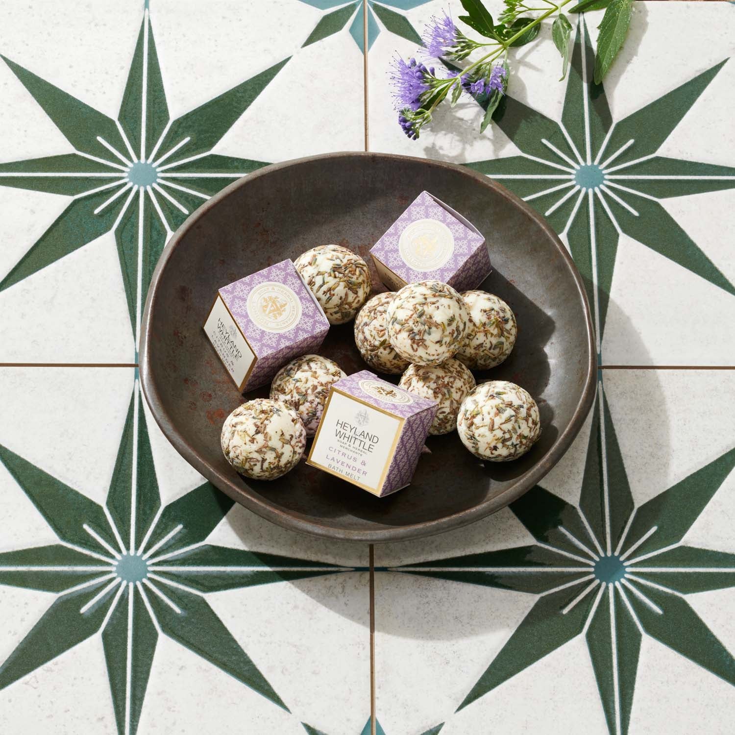 Citrus & Lavender Bath Melt Truffle — Heyland & Whittle