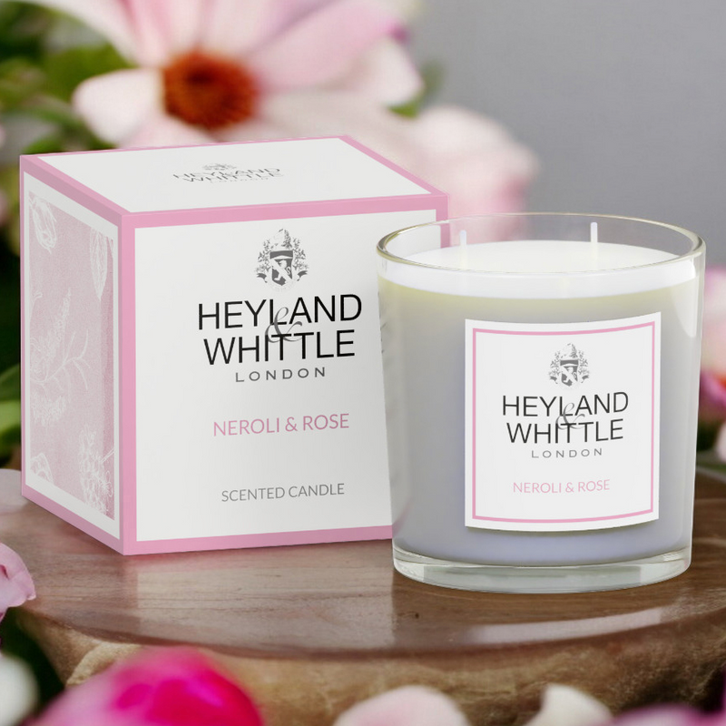 Neroli & Rose Two Wick Candle