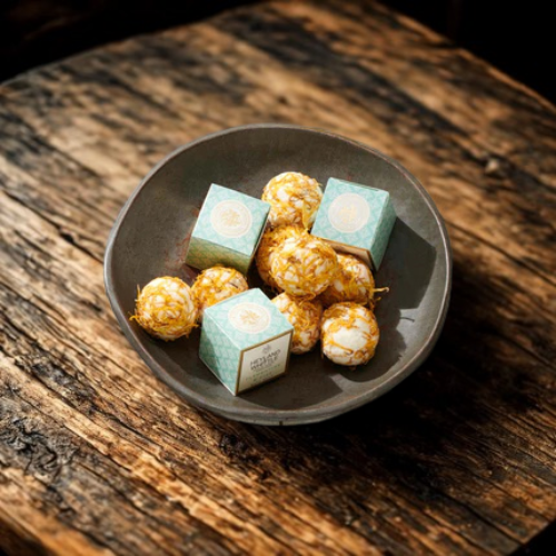 Clementine & Fizz Bath Melt Truffle